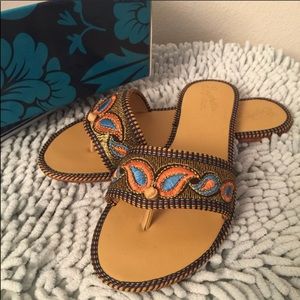Brand new Seychelles embroidered sandals.